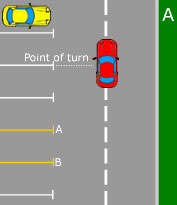 bay parking diagram